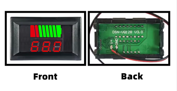 Indicador de nivel de bateria para autos VoltControl